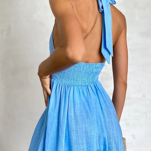 Araya Linen Playsuit