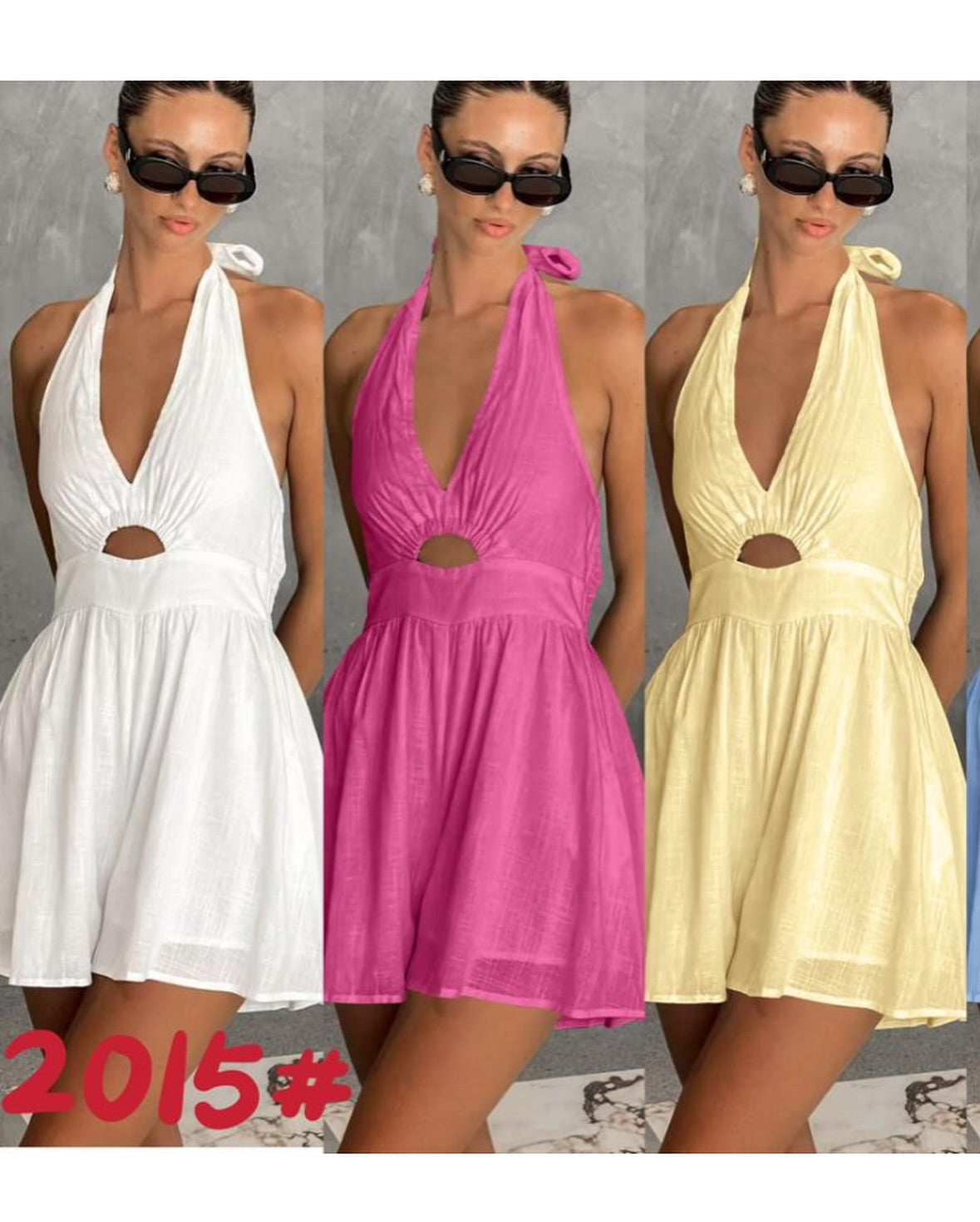 Araya Linen Playsuit
