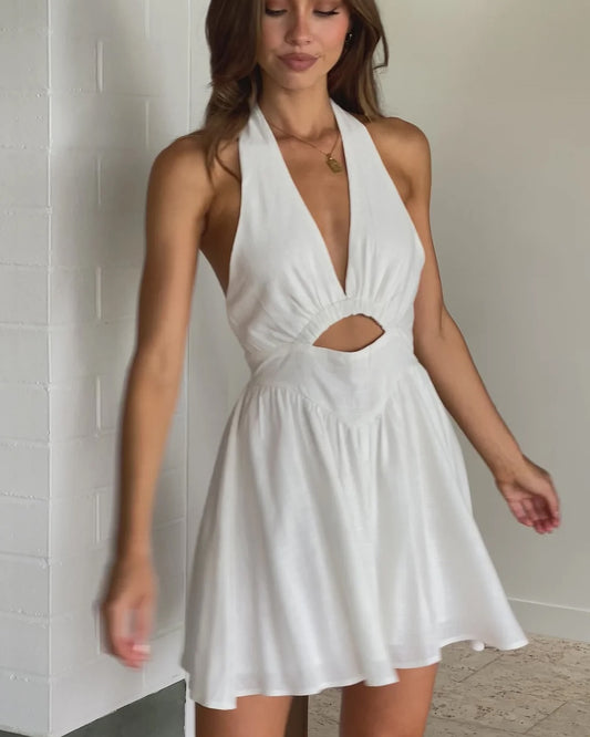 Araya Linen Playsuit