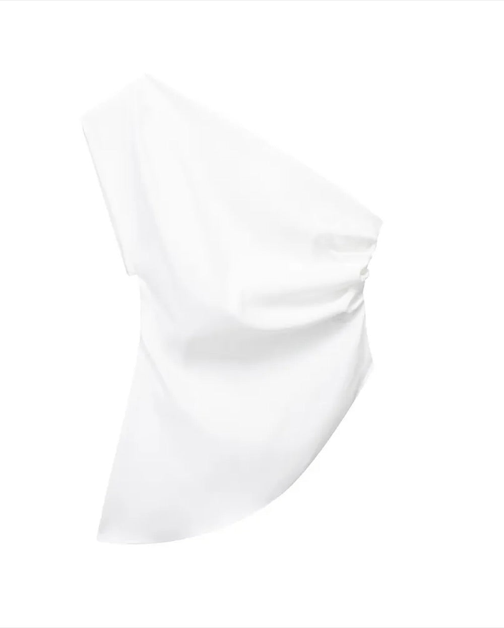 Damen Asymmetric One Shoulder Top