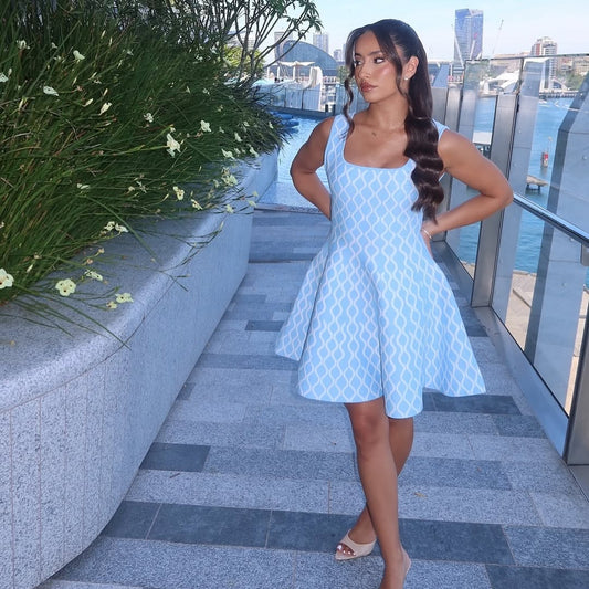 ESTRELLA KNIT MINI DRESS