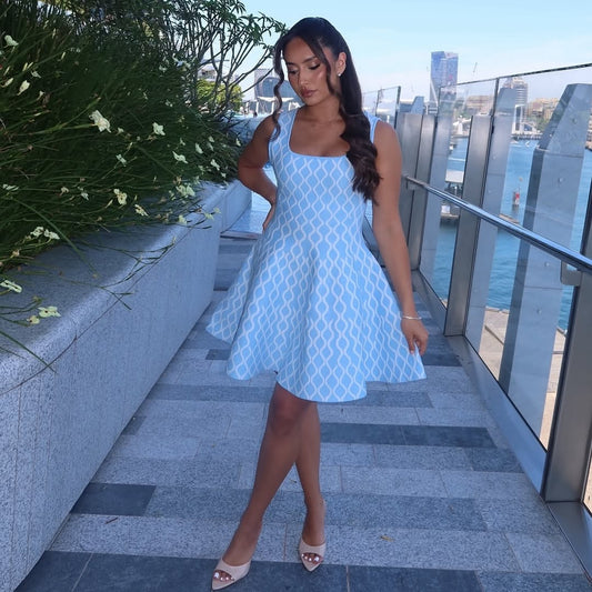 ESTRELLA KNIT MINI DRESS