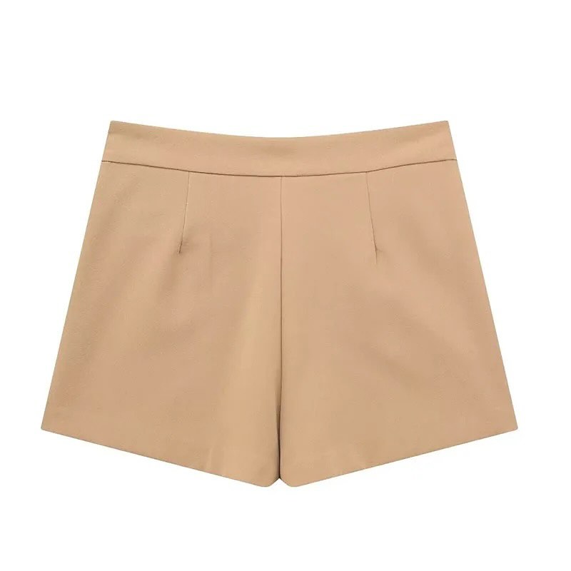 High Waist Asymmetric Skorts