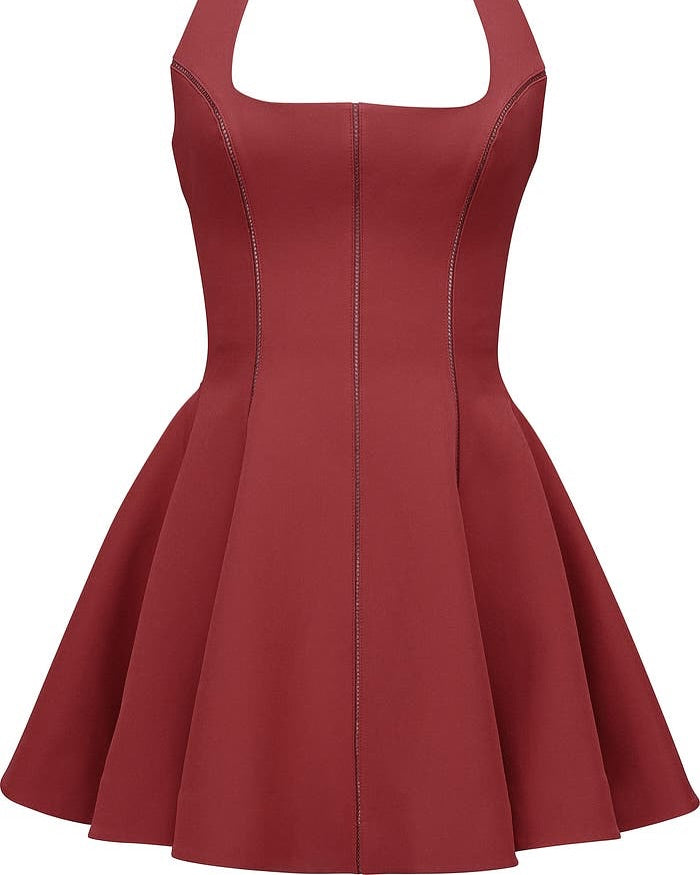 Loulette Halter Mini Dress