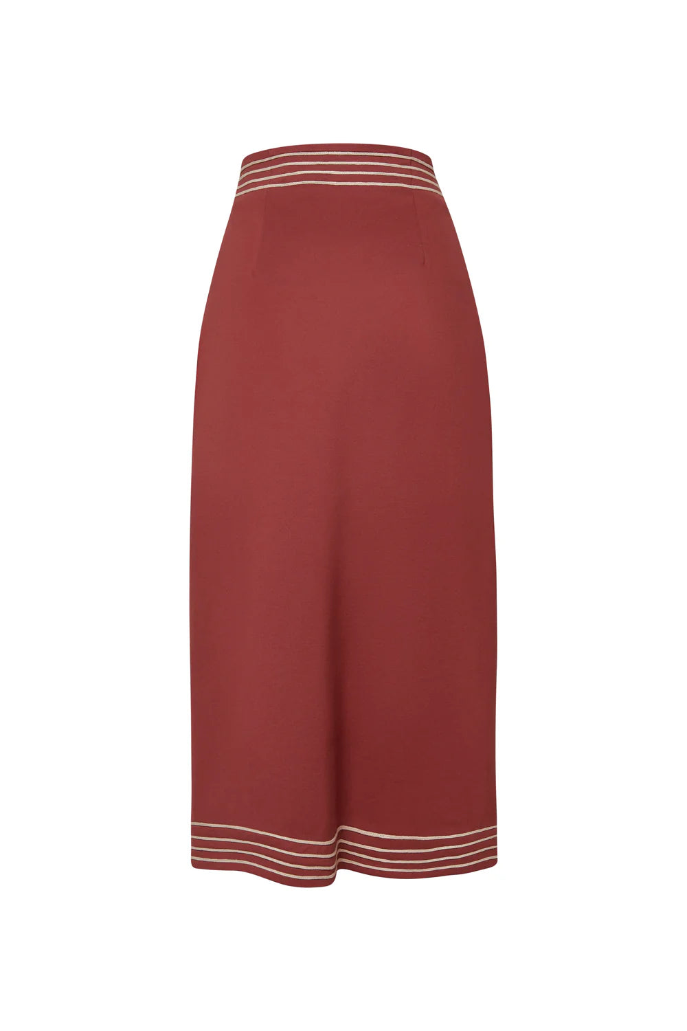 Nera Peplum Top with Wrap Waist Skirt Set