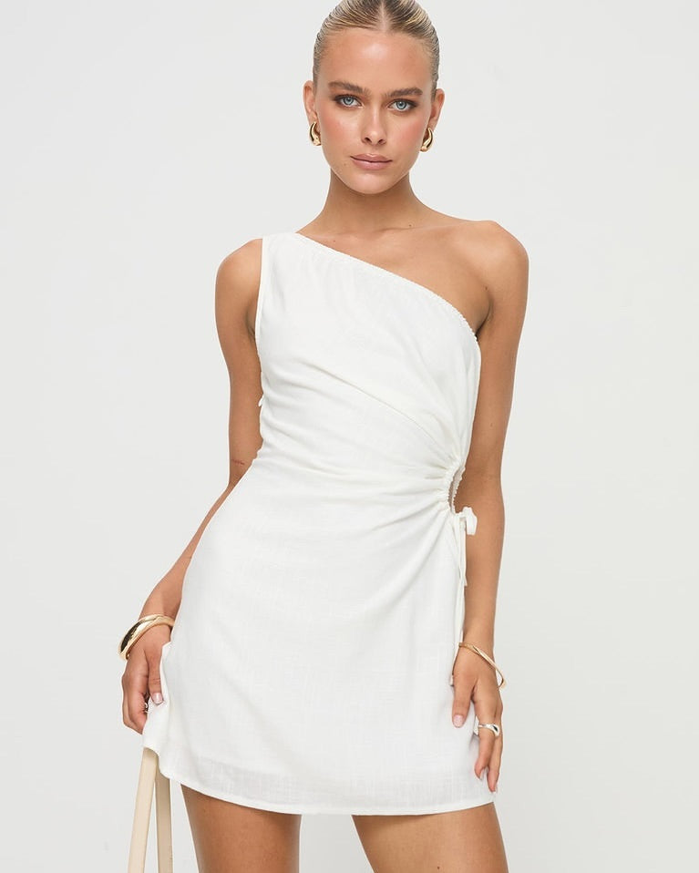 One Shoulder Mini Dress