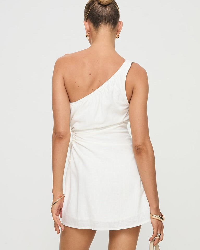 One Shoulder Mini Dress