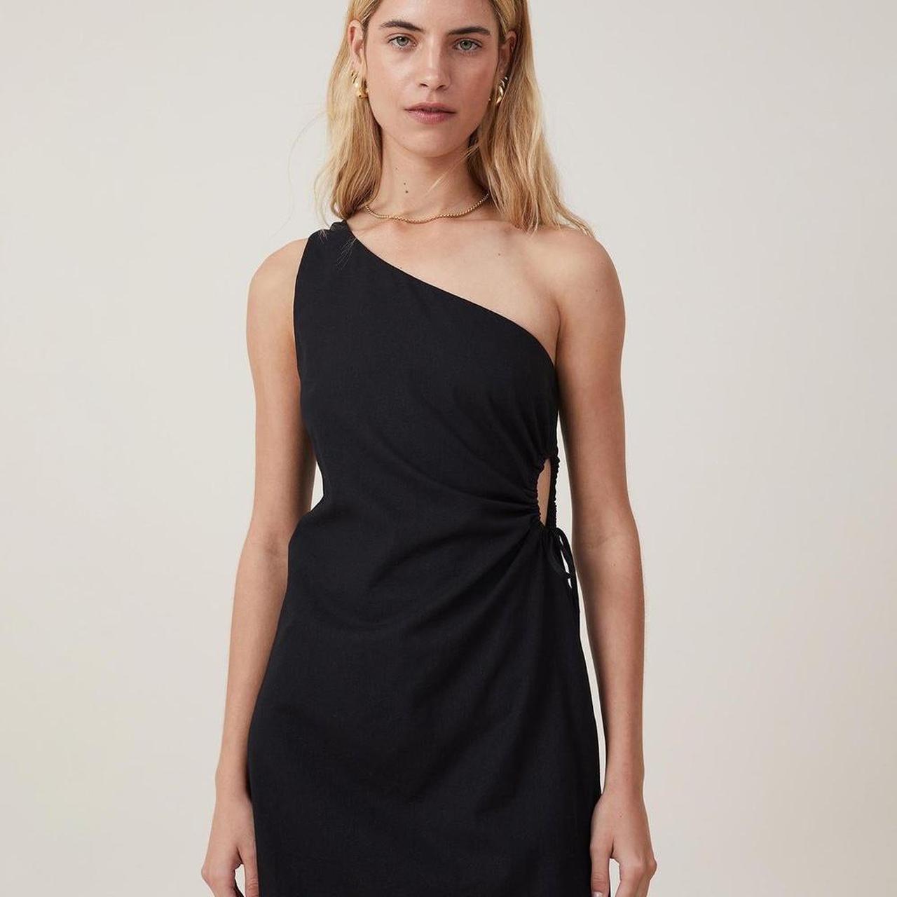 One Shoulder Mini Dress