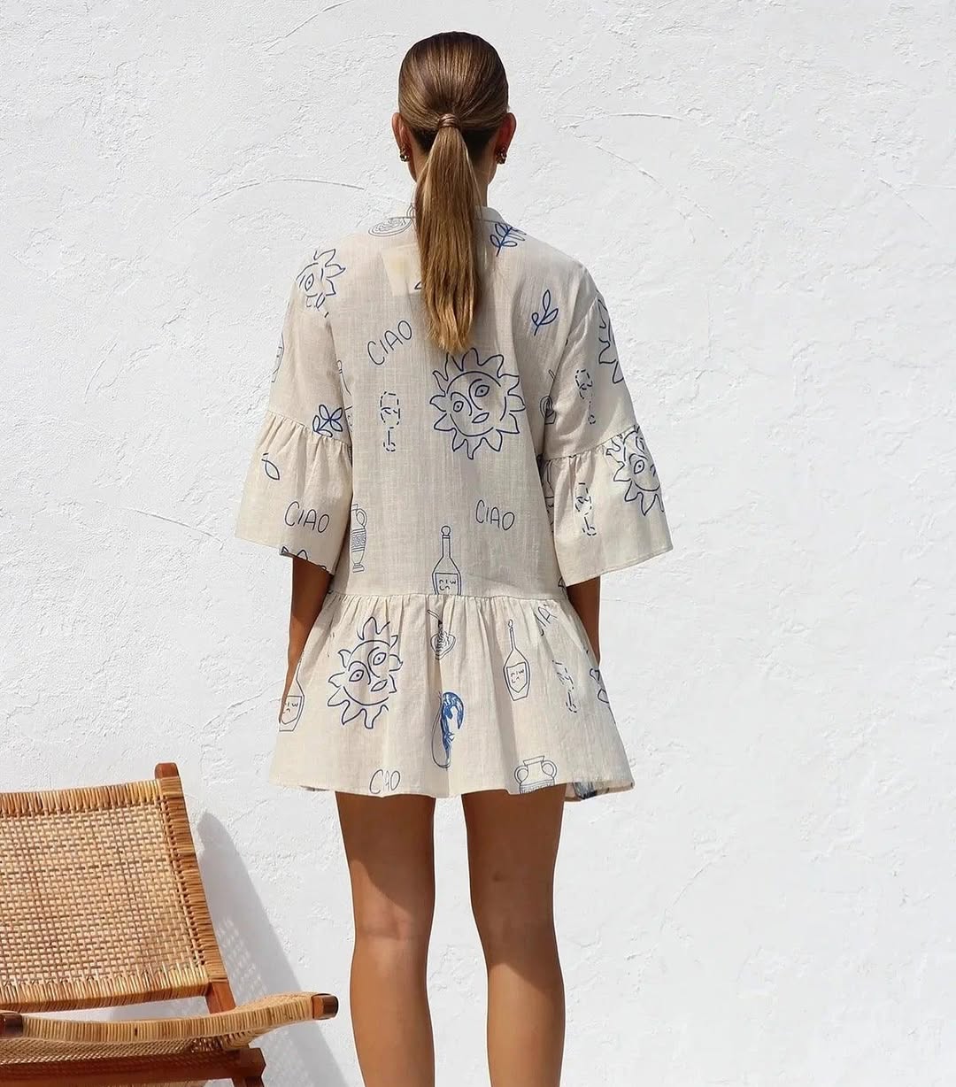 RUBEYA BREEZY BOHO DRESS