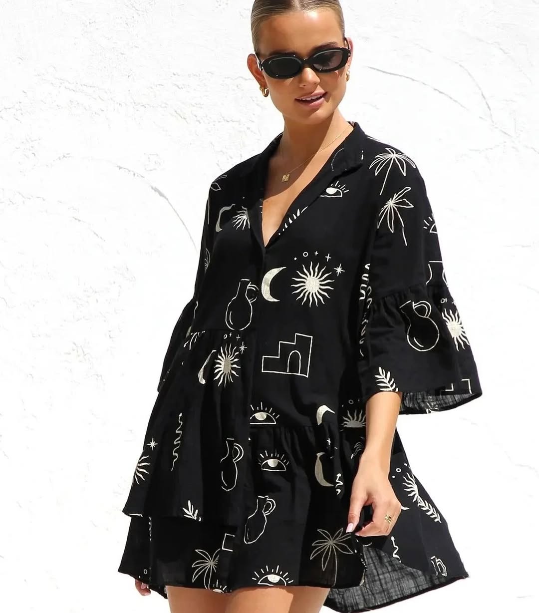 RUBEYA BREEZY BOHO DRESS