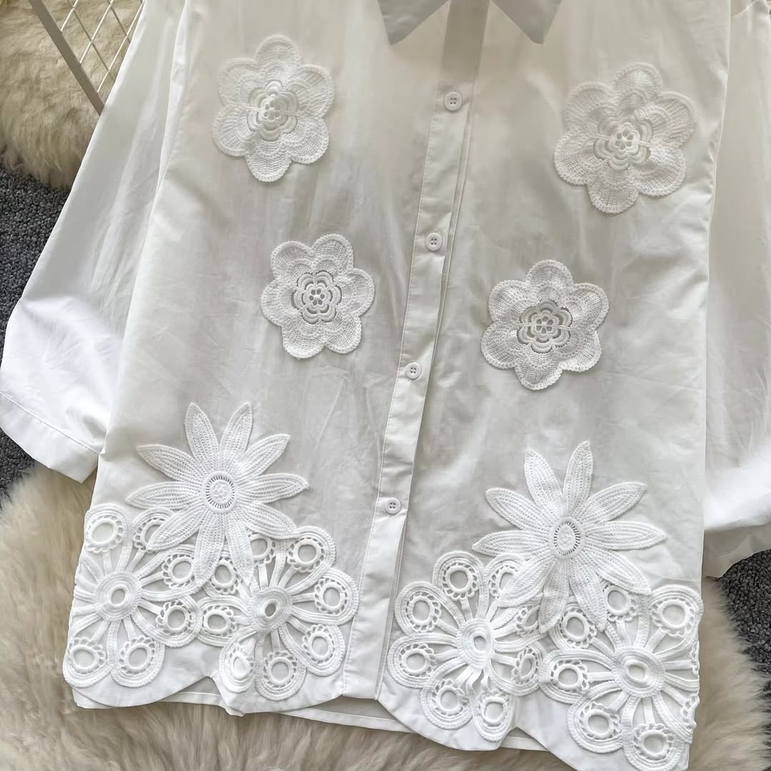 Rika Premium Embroidered Shirt