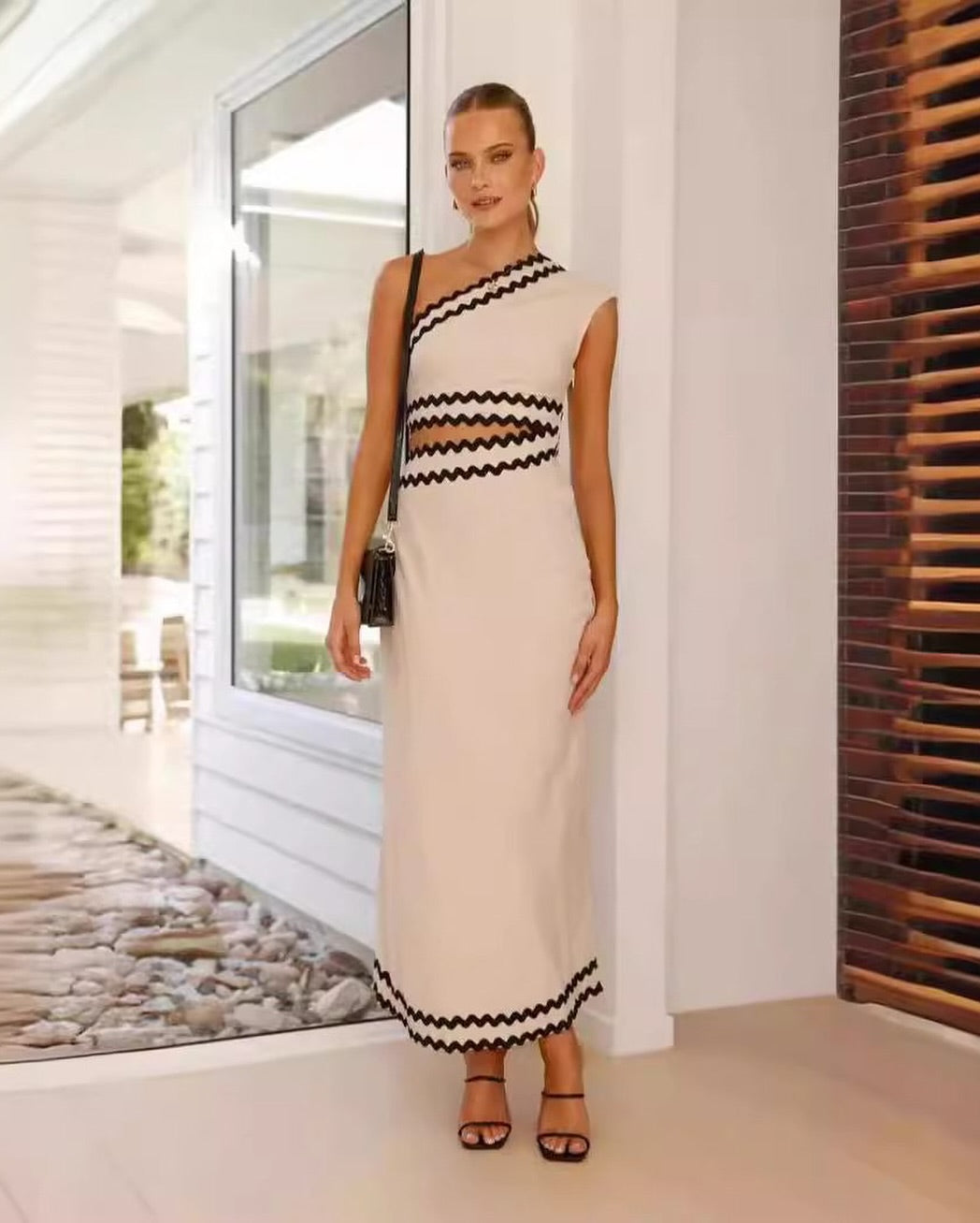Sirina Statement Oneshoulder Summer Dress