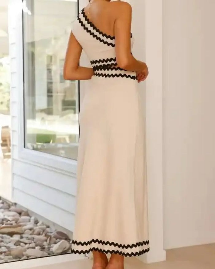 Sirina Statement Oneshoulder Summer Dress