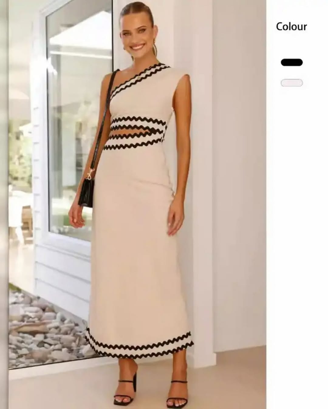 Sirina Statement Oneshoulder Summer Dress