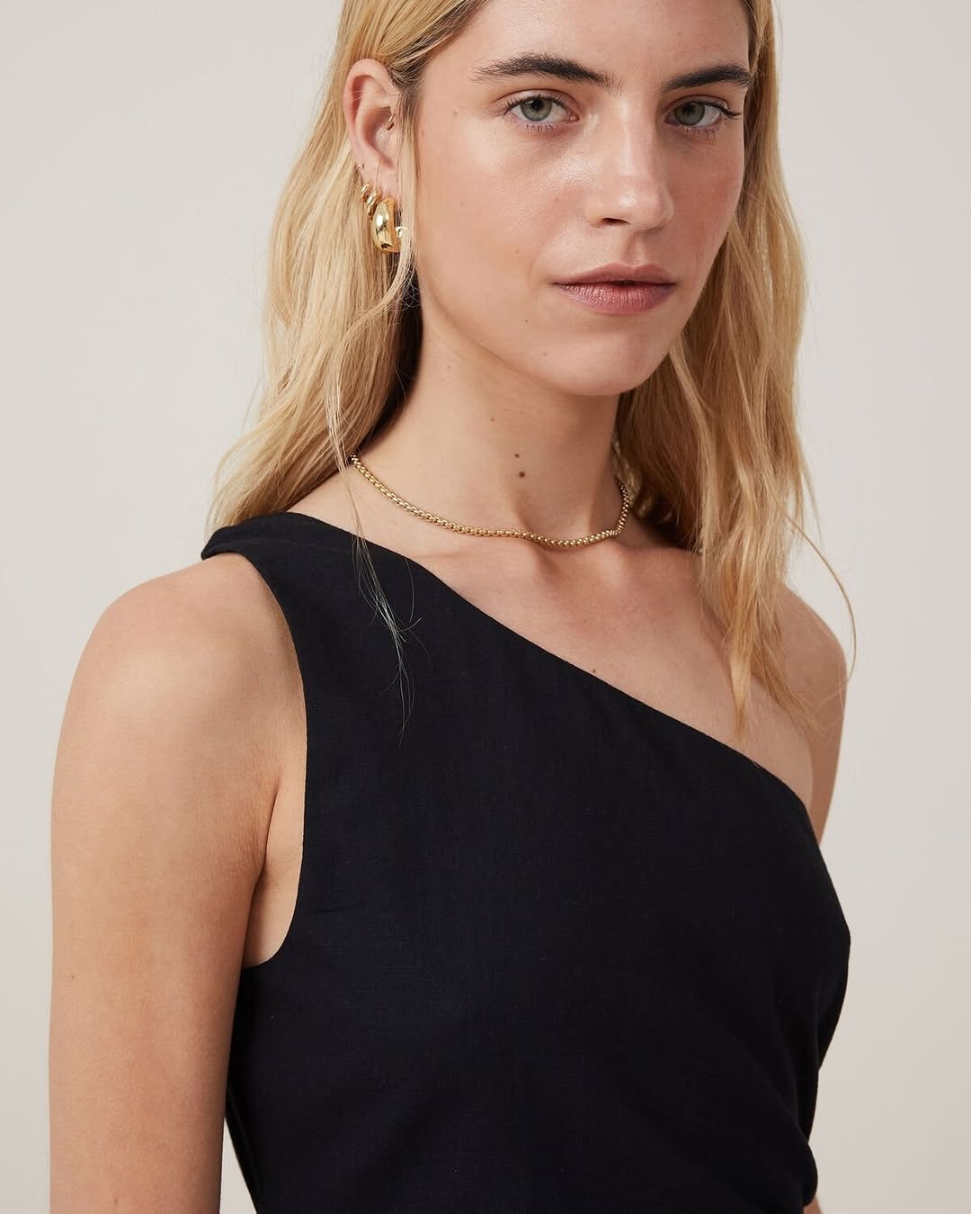 One Shoulder Mini Dress