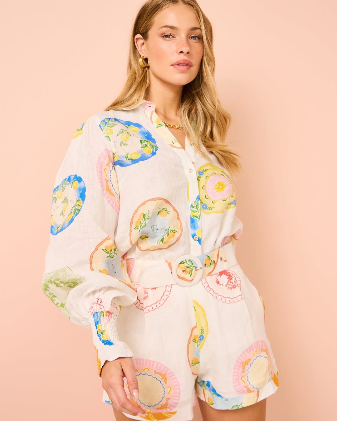 Palm Noosa Gili Linen Twin Set
