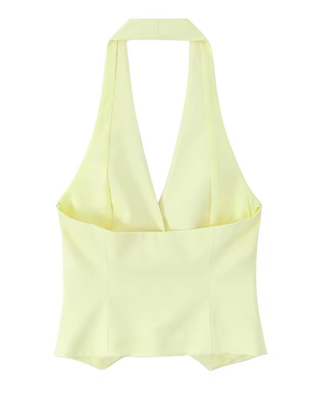 Delphi Halter Waistcoat with Double Pleat Trouser Set
