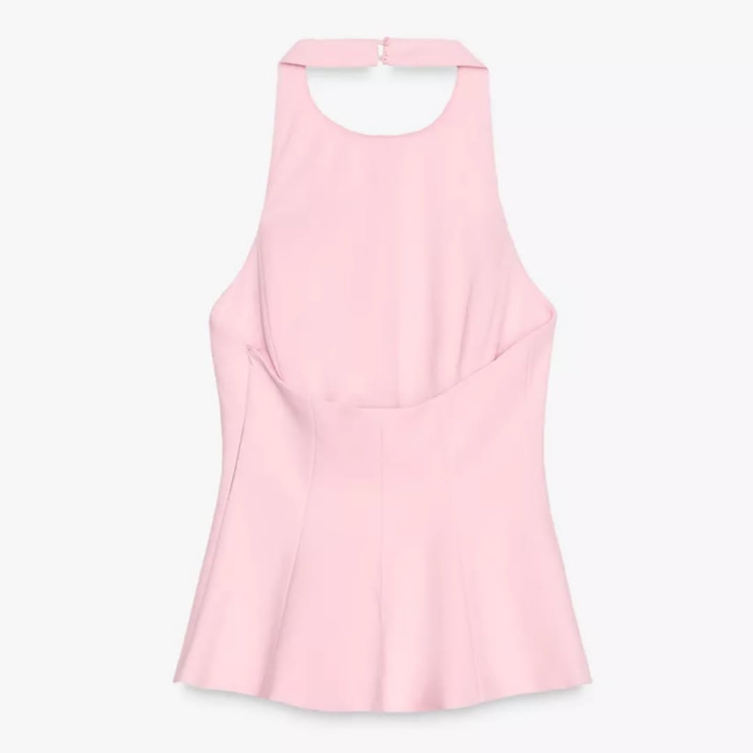 Peplum Stretch Top