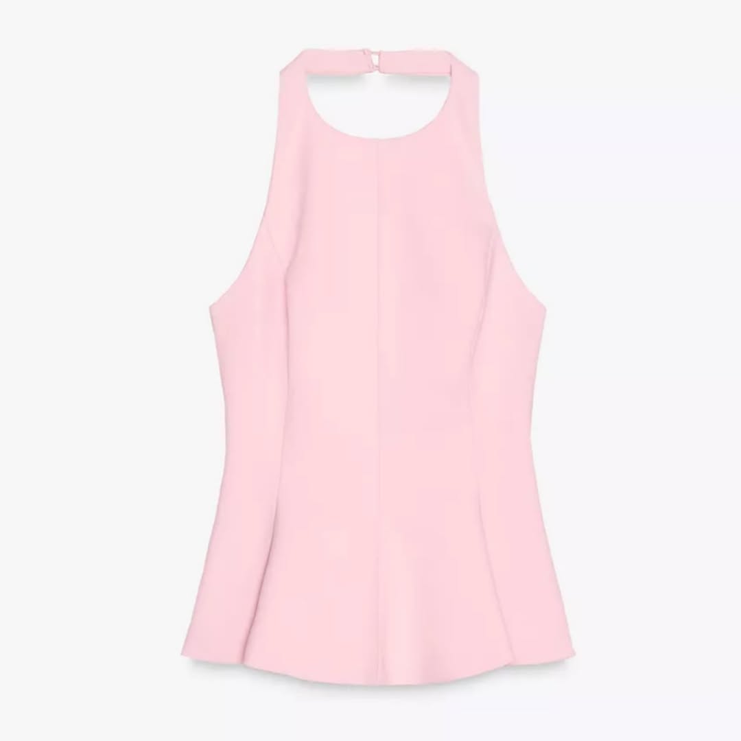 Peplum Stretch Top