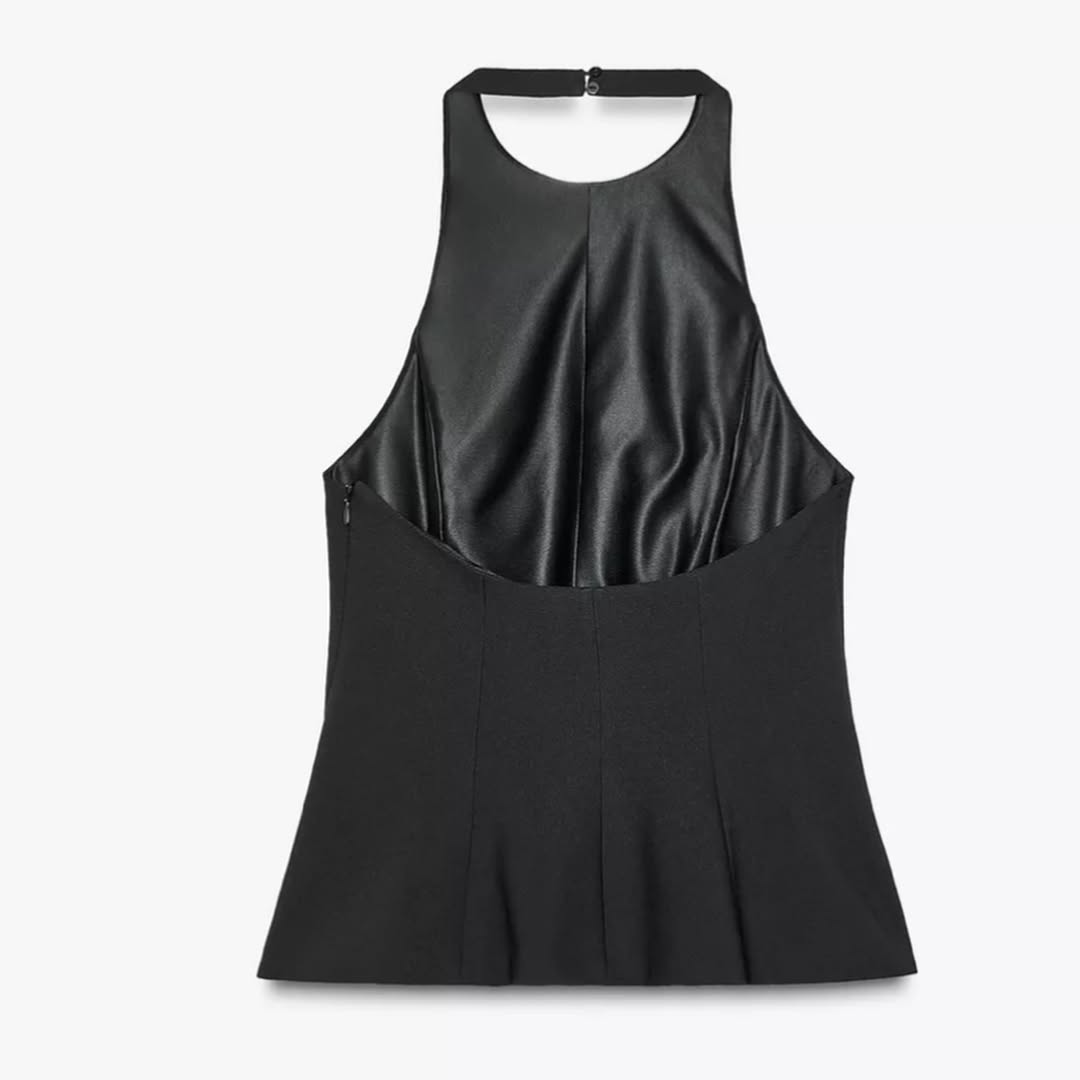 Peplum Stretch Top