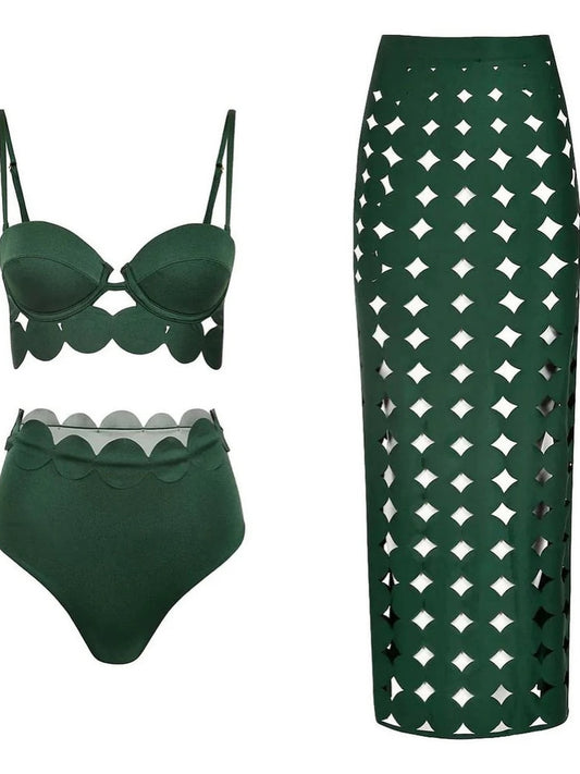 Kate Three Piece Bikini Swimwear Set
