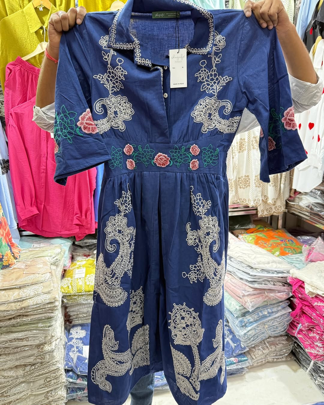 Sofia Embroidered Maxi Dress