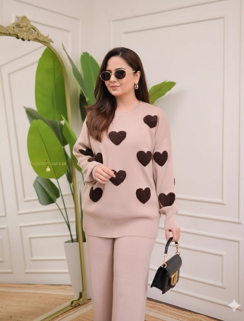 Stankovic HEART Knitted Coord Set