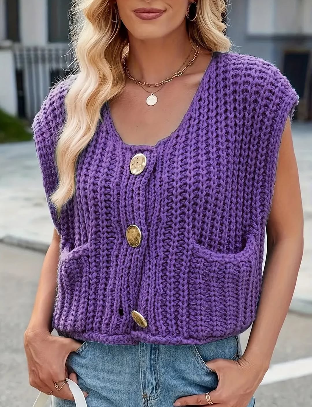 Chunky knit Top