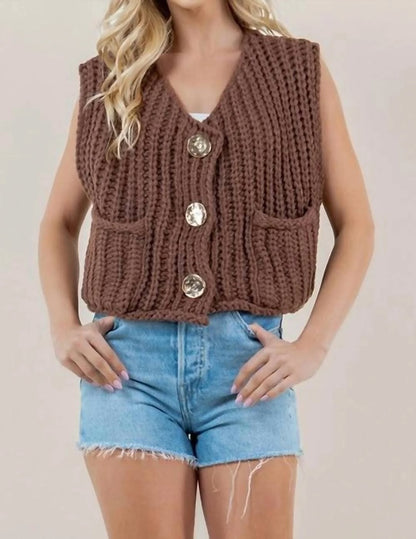 Chunky knit Top