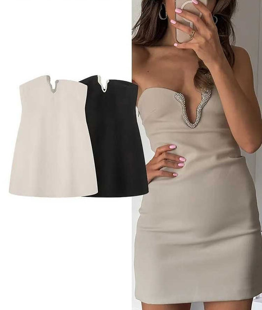 Eleni Jewel Mini Dress