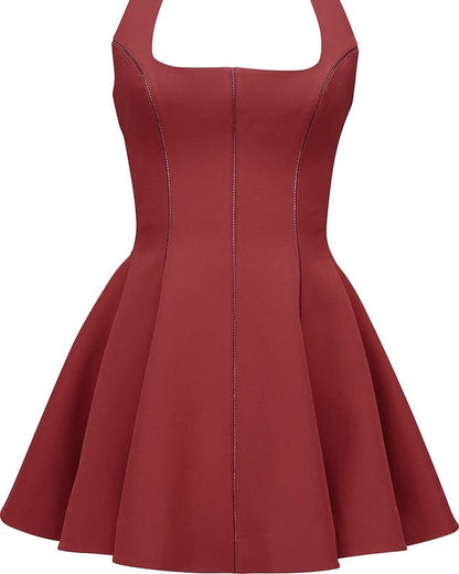 Loulette Halter Mini Dress