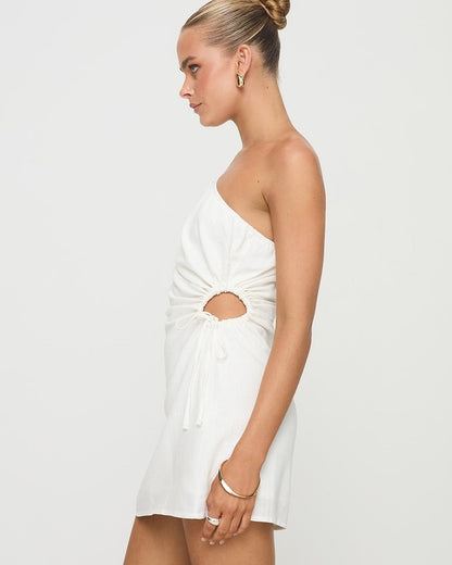 One Shoulder Mini Dress