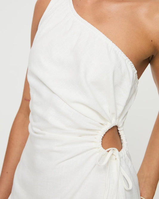 One Shoulder Mini Dress