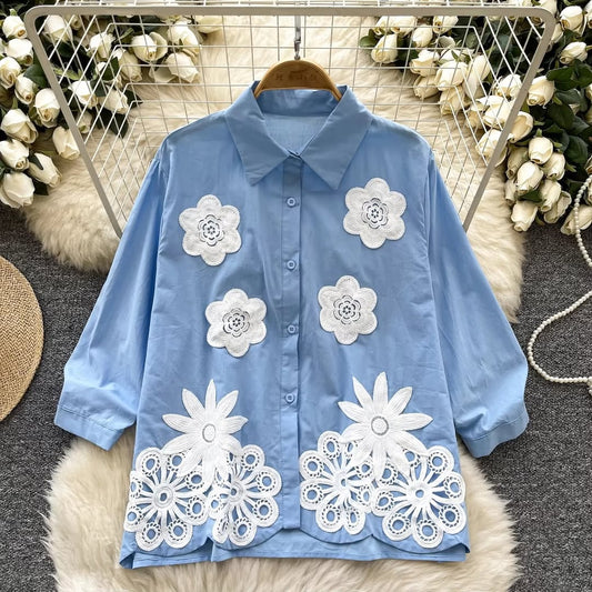 Rika Premium Embroidered Shirt