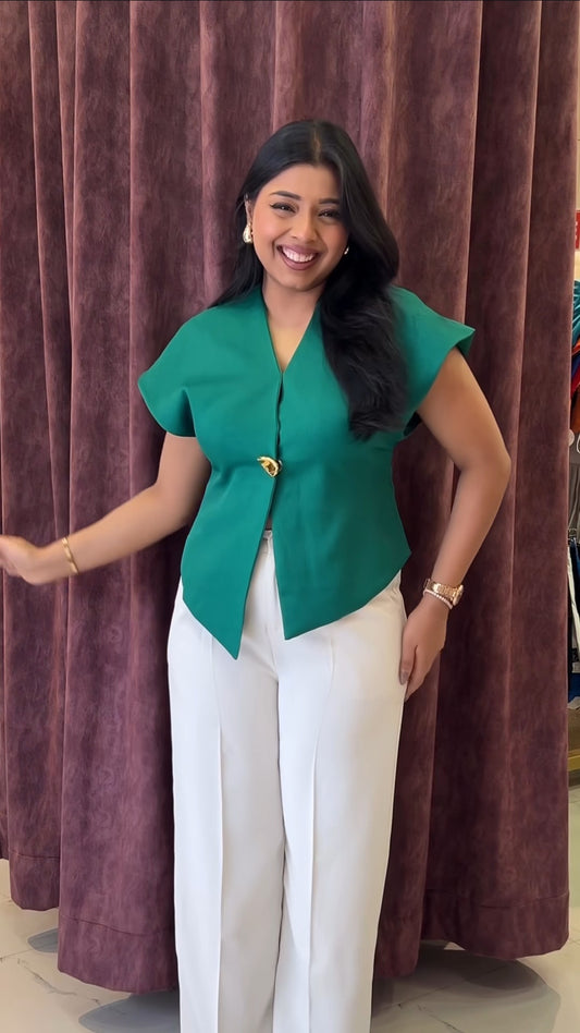 Top With Button Detailing