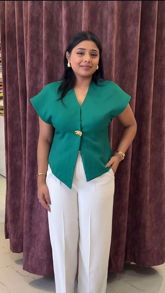 Top With Button Detailing