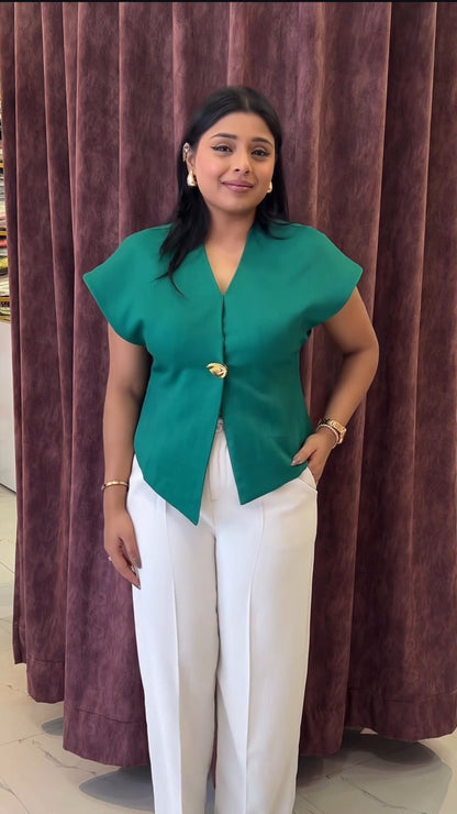 Top With Button Detailing