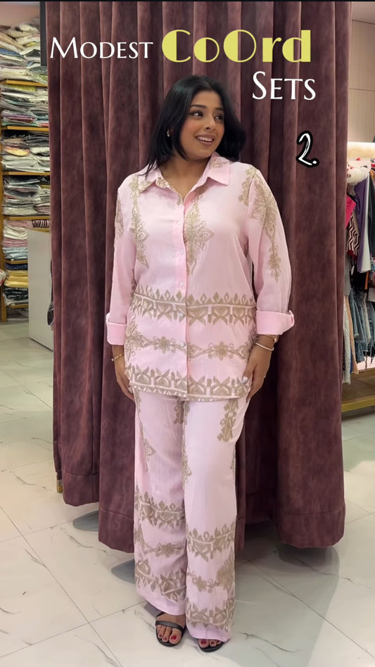 Modest Threadwork Coord Set