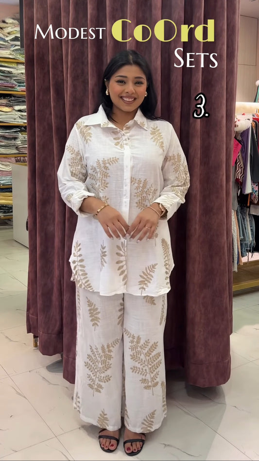 Modest Thread work Coord Set
