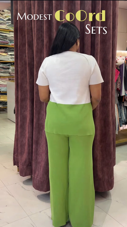 Modest Knitted Coord Set