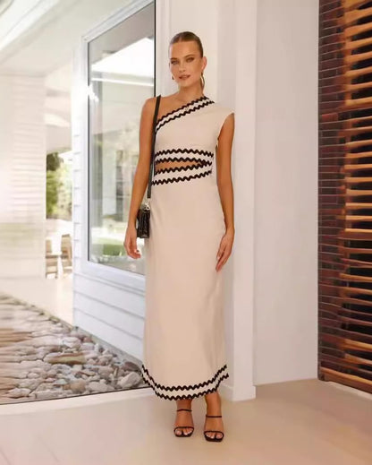 Sirina Statement Oneshoulder Summer Dress