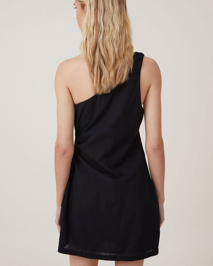 One Shoulder Mini Dress