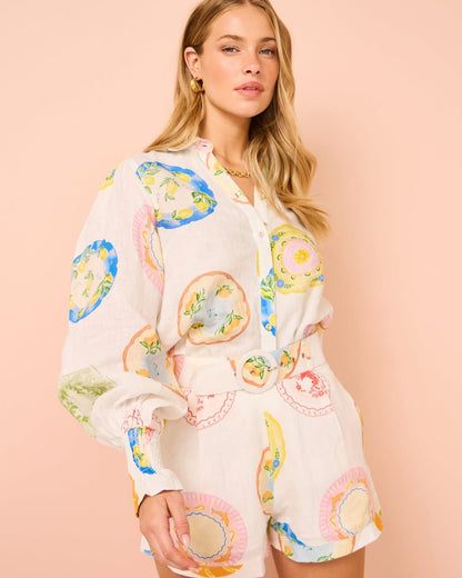 Palm Noosa Gili Linen Twin Set
