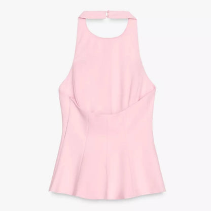 Peplum Stretch Top