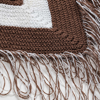 Crochet asymmetrical coverup dress