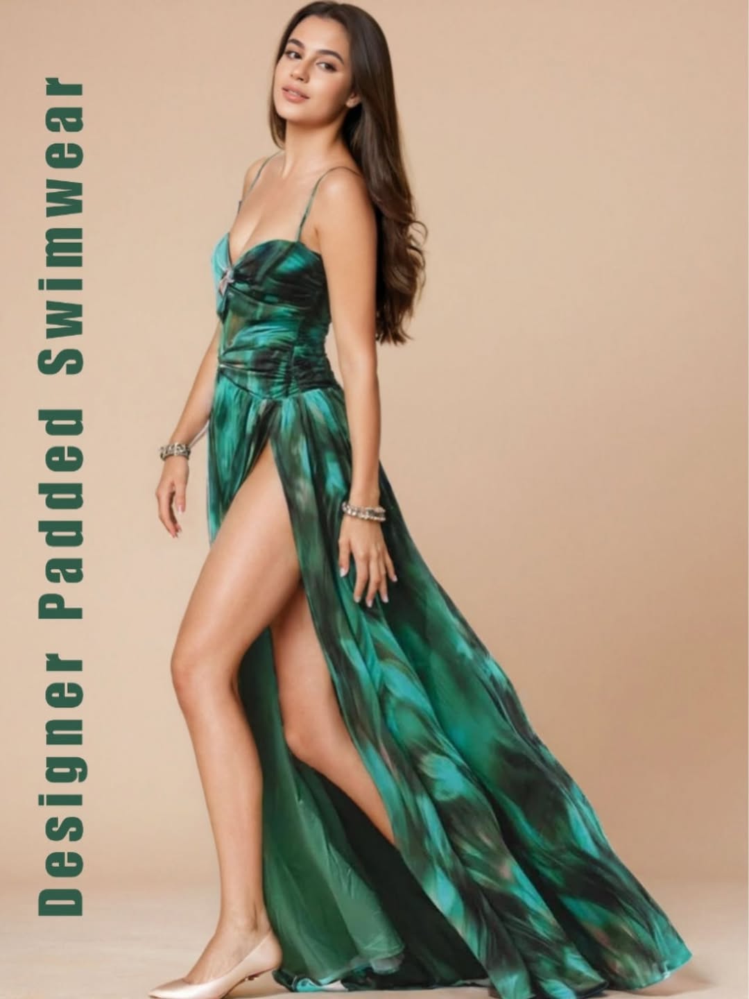 Starfish Monokini and Sheer Skirt Set