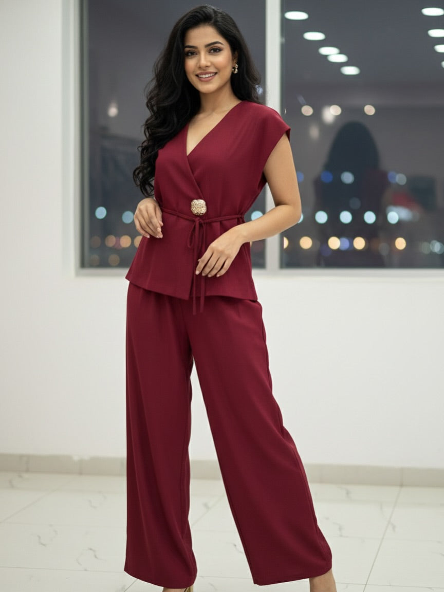Taupe Tailored Set