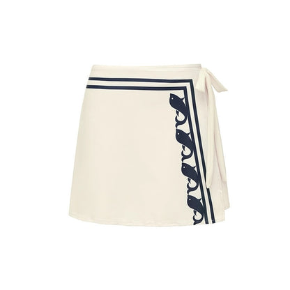 Riviera Wave Monokini with Wrap Skirt Set