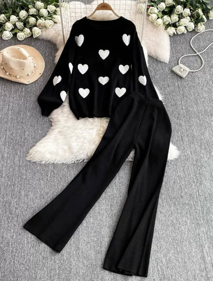 Stankovic HEART Knitted Coord Set