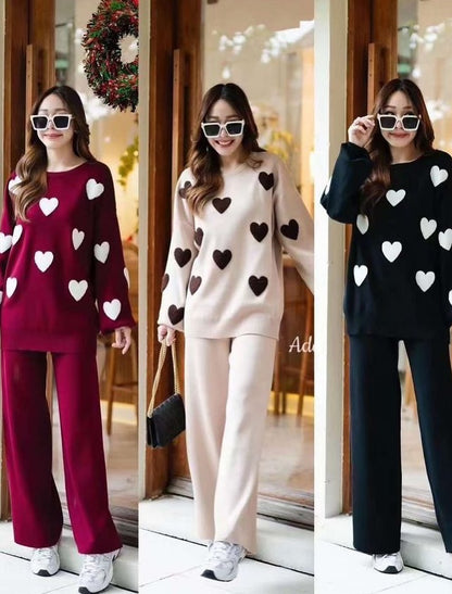 Stankovic HEART Knitted Coord Set